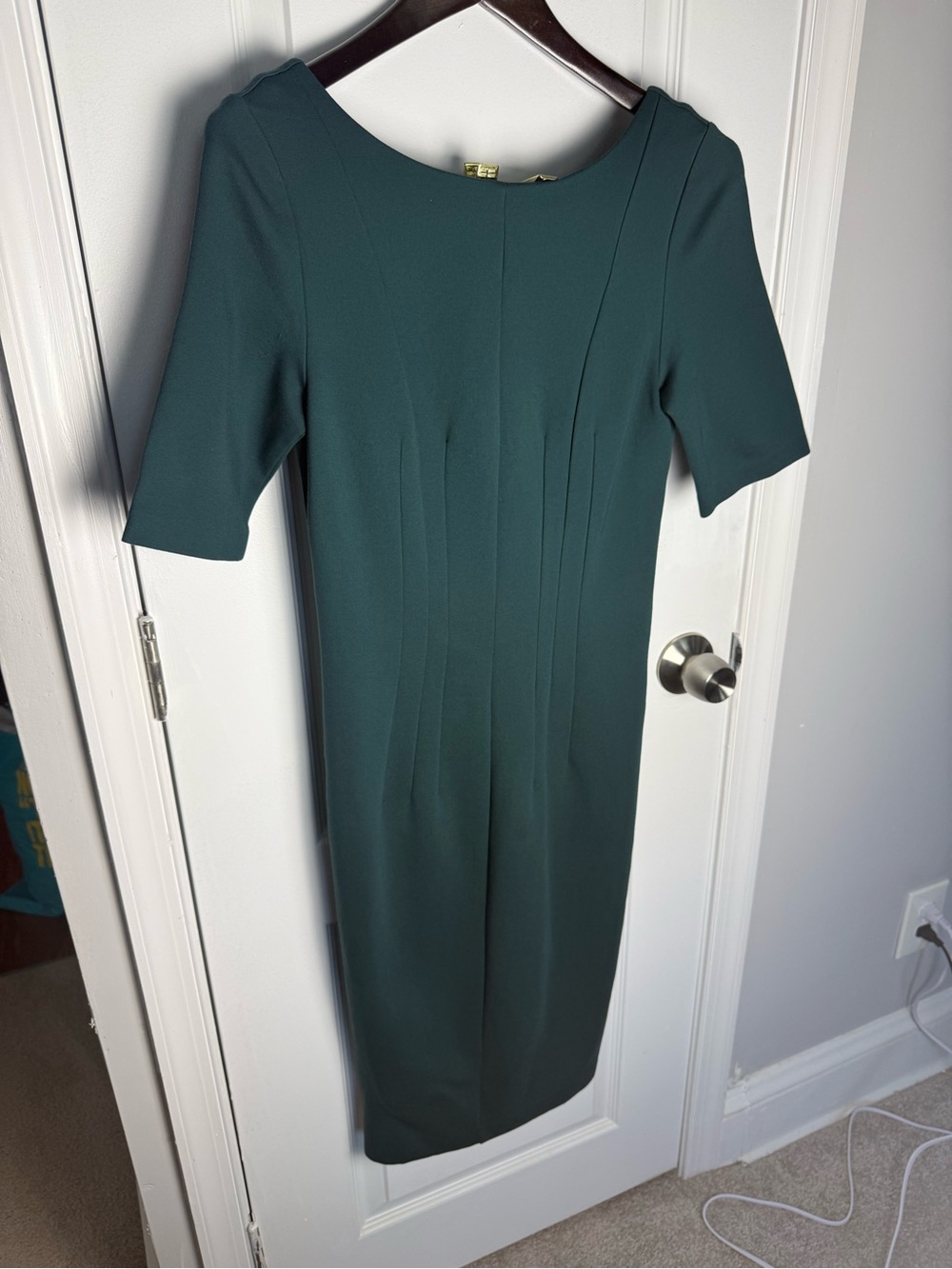 Boden Teal Midi Sheath Dress